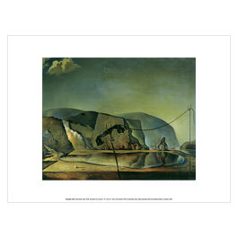 Salvador Dalí Mountain Lake art print